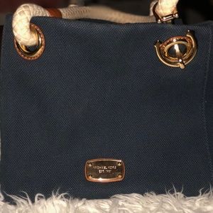 Navy Blue Michael Kors Purse